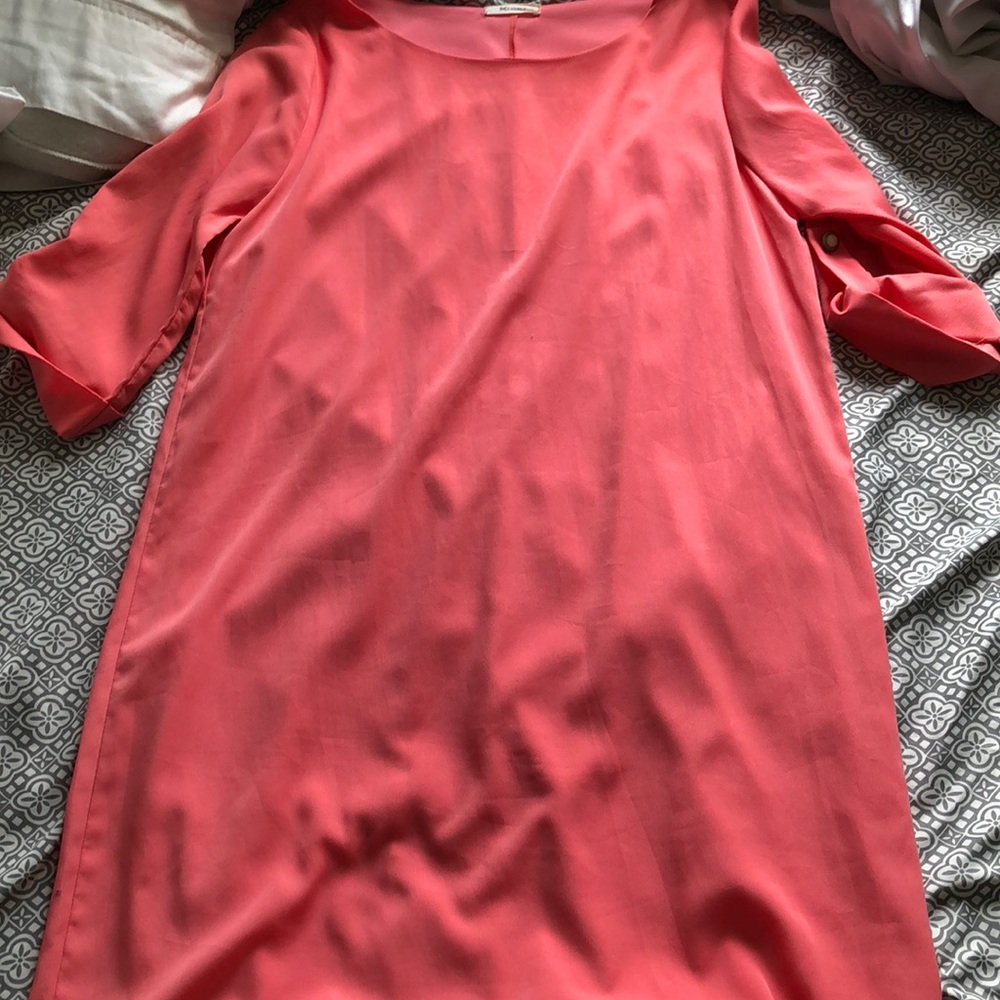 quarter sleeve dress